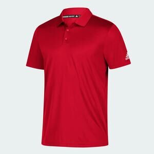 NWT Men's Adidas Big & Tall Logo Polo Shirt‎ Red 3XL